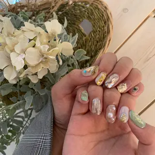 ネイル 金田 純香のネイルデザイン