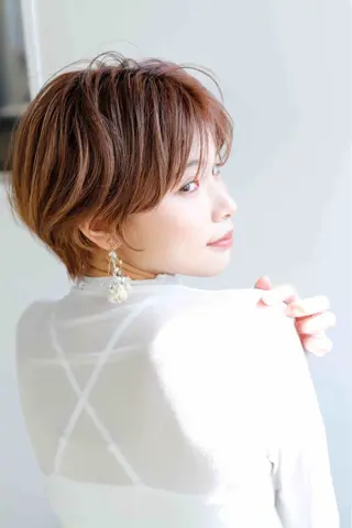 ショート 今川達也/美髪 /髪質改善カラーのヘアスタイル