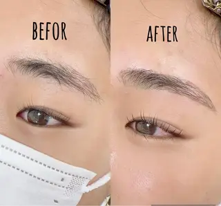 マツエク・マツパ アイブロウ eyelist mikiのマツエク・マツパデザイン