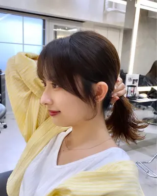 ロング サロウィン銀座RAYⅡ所属・❣️髪質改善/ 美髪矯正/沼座悠人のヘアスタイル