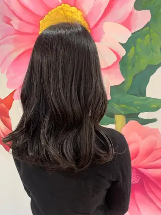 セミロング 美容室tanacocolo所属・草野 ゆずきのヘアスタイル