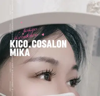 マツエク・マツパ kico.coサロン 池袋ニ丁目店のマツエク・マツパデザイン