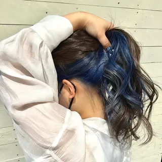 セミロング 🇰🇷韓国風レイヤ ー🇰🇷の達人🔥のヘアスタイル