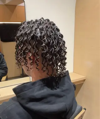 パーマ メンズ Le'a所属・渋谷/フェード/ 國分 翔のヘアスタイル