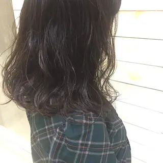 パーマ 黒田瀬奈/ボブ まろやかベージュのヘアスタイル