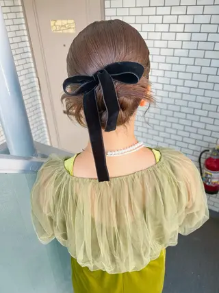 ヘアアレンジ 大人可愛いヘアメイク 💋🧚‍♀️しずかのヘアスタイル