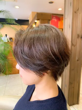 ショート 縮毛矯正/髪質改善 飯田公祐のヘアスタイル