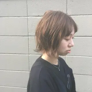 ショート カラー しのはら まどかのヘアスタイル