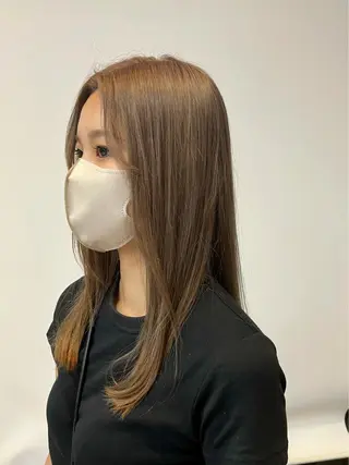 ロング うるツヤハイトーン✨ /西川郁巳のヘアスタイル