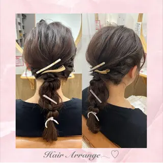ロング ヘアアレンジ 推し活美容師 🩵 Hayashiのヘアスタイル