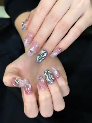 セミロング Bibi beauty spa Osaka所属・Bibi nail Osakaのネイルデザイン