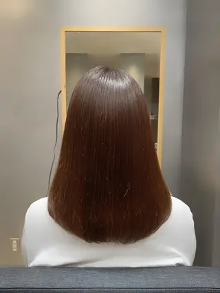 ミディアム inity　杉本 美羽のヘアスタイル