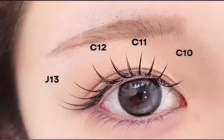 マツエク・マツパ kico.co salonヒマリのマツエク・マツパデザイン