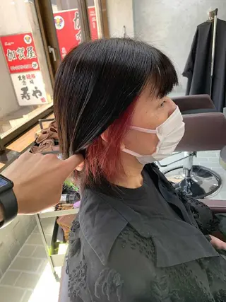 ショート 髪質改善ayame 横山諒のヘアスタイル