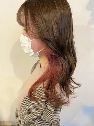 ロング カラー AKALA HAIR所属・AKALA HAIR 西宮店 Juriのヘアスタイル