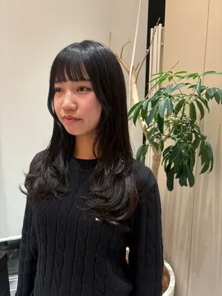 ロング 風香🪼レイヤー /透明感カラーのヘアスタイル