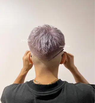 カラー メンズ saki/Insta fleur_sakiのヘアスタイル