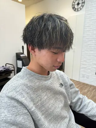 メンズ 🔅透明感カラー切田 はじめ🔆のヘアスタイル