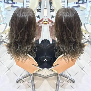 ミディアム カラー D.log 大和西大寺店所属・川崎 雅大のヘアスタイル