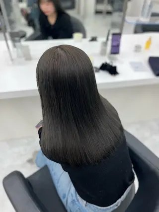 セミロング ♡ナチュラルガーリー ♡ベージュ♡RINAのヘアスタイル
