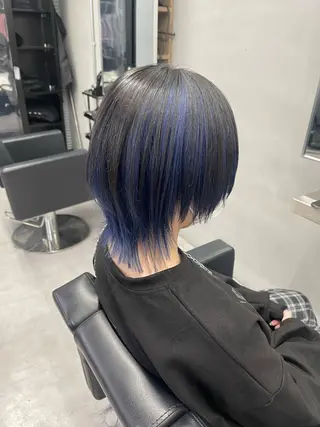 ショート 柏 ウルフ/レイヤー 田中佐和🐺のヘアスタイル