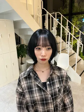 ショート juve.別府店所属・別府 /ショート /ボブ/ヤマダルカのヘアスタイル