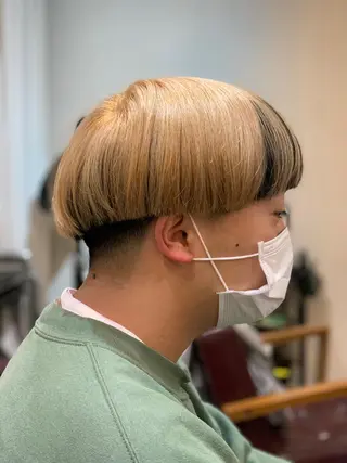 ショート CECIL hair なんば店所属・メンズパーマ 艶髪☆店長☆有馬のヘアスタイル