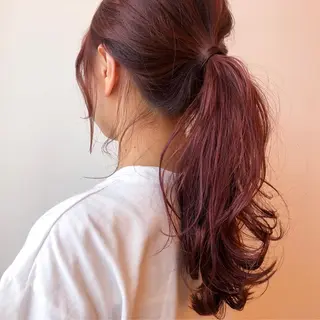 ロング カラー 尾籠 美幸 (オゴモリ ミユキ)のヘアスタイル