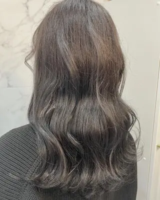 セミロング カラー 後藤 卓哉のヘアスタイル
