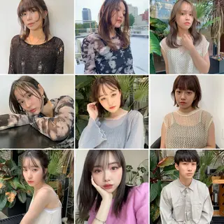 柔らかブラウン/顔周 りレイヤー♡ユウシのヘアスタイル