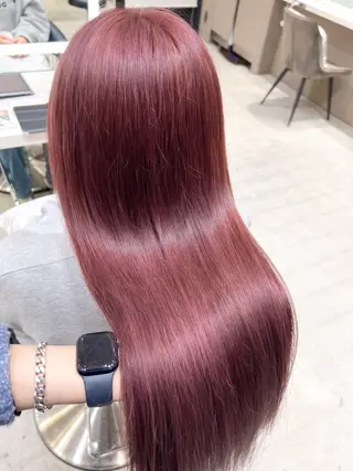 ロング カラー 💎似合わせカラー 💎石濱俊介のヘアスタイル