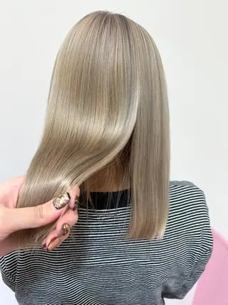 ミディアム 梅田/韓国ヘア/ エクステ🤖ヒナのヘアスタイル