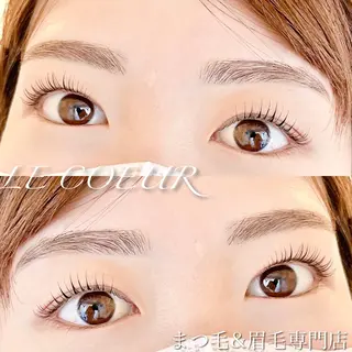 マツエク・マツパ アイブロウ eyelash&eyebrow Luminous所属・Luminous まつげ&眉毛 専門店のマツエク・マツパデザイン