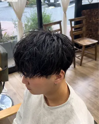 ショート ヘアアレンジ メンズ メンズカット/ レベッカ 髙下 幹大のヘアスタイル