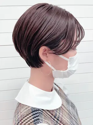 ショート カラー ニシダヒカリ🌙 髪質改善×似合わせのヘアスタイル