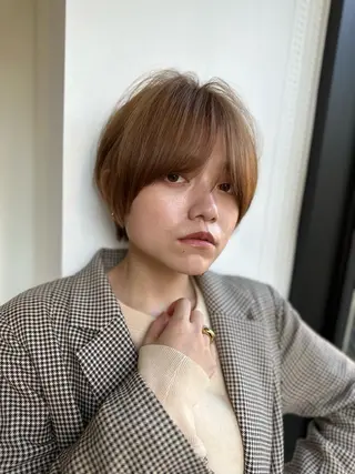 ショート 小林 伯熙のヘアスタイル