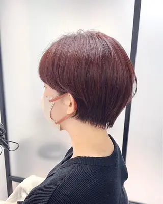 ショート カラー ショートヘア、ボブ こやさん　コヤマのヘアスタイル