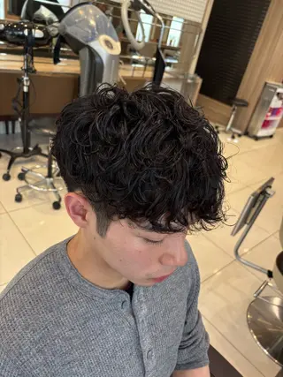 パーマ メンズ 波巻き･カルマ パーマ特化/aoiのヘアスタイル