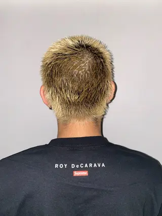 ショート カラー パーマ メンズ NERO      HAIR SALON所属・塚本 幸司郎のヘアスタイル