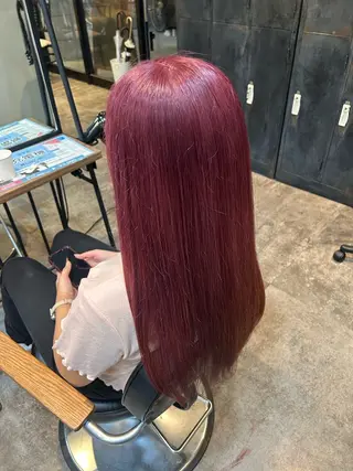ロング 東 希良里のヘアスタイル