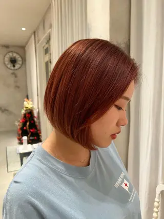 ミディアム カラー SALOWIN熊本 yuseiのヘアスタイル