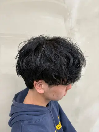 ショート パーマ メンズ 【GRANDEUR】 ryuのヘアスタイル