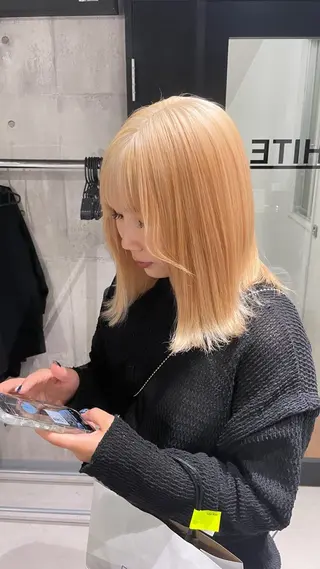 ミディアム カラー 髪質改善/艶カラー Hiroakiのヘアスタイル