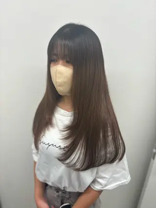 ロング モテ髪💕ハイトーン yuriaのヘアスタイル