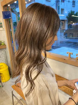ロング カラー 竹嶌 健吾のヘアスタイル