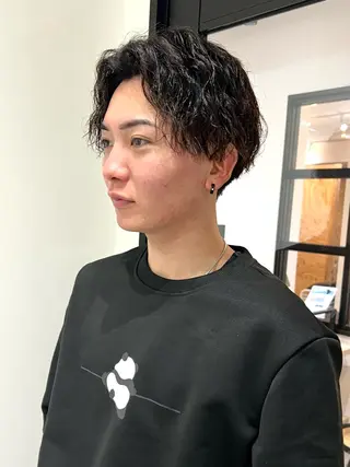 パーマ メンズ しおり/パーマ/ newi町田のヘアスタイル