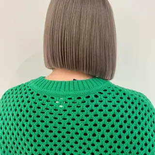 ショート カラー レイヤー.ボブ/ アヤミのヘアスタイル