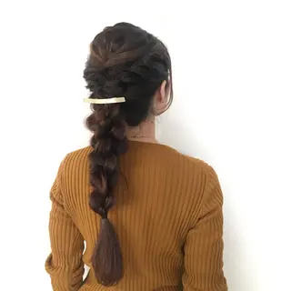 ロング ヘアアレンジ 野崎 ひかりのヘアスタイル