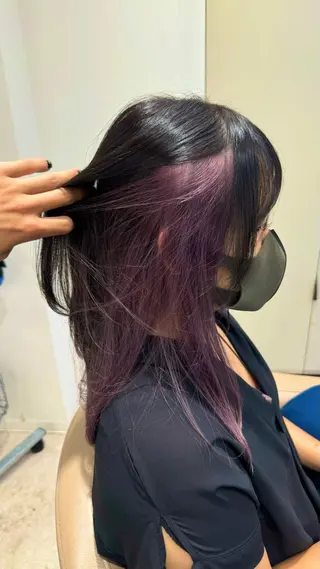 ロング カラー 👾ハイトーンカラー 🌟ひらのすぐる🧚のヘアスタイル