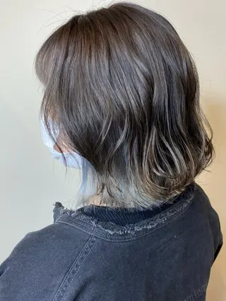 ミディアム カラー ✴︎ヒラガカナ✴︎ ECLAT HAIRのヘアスタイル